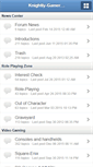 Mobile Screenshot of knightly-gamers.com